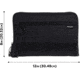Allen Auto-Fit 2.0 Deluxe Handgun Case, Black, 12 in x 8 in, 7758