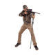 Allen Axial Click-Stick Monopod 61-Inch, Olive, Olive, 61in, 21413