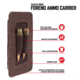 Allen Castle Rock Forend Leather Ammo Carrier, Brown, 8515