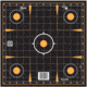 Allen EZ-Aim Adhesive Paper Splash Shooting Targets Sigh-in-Grid 12in Square Black 100/ct, 15287