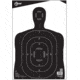 Allen EZ-Aim Silhouette Paper Shooting Targets 12x18in Black 100/ct, AN15400