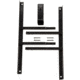 Allen EZ Aim Steel Target Stand Base, Black, Powder Coated Steel, 21in Long, 15543