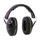 Allen Gamma Junior Shooting Muff &amp; Glasses Combo, Black/Neon Green, 2325