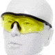 Allen Guardian Shooting Safety Glasses, Black Frame, Yellow Lenses, One Size, 2379