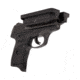 Allen Gun Ready Rail Handgun Magnet, 1 Handgun, Black, Metal, 5648