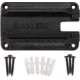 Allen Gun Ready Rail Handgun Magnet, 1 Handgun, Black, Metal, 5648