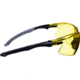 Allen Keen Shooting Safety Glasses, Black/Gray Frame, Yellow Lenses, One Size, 2377