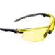 Allen Keen Shooting Safety Glasses, Black/Gray Frame, Yellow Lenses, One Size, 2377