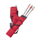 Allen Onslaught Adult Target RH Hip Quiver, Black/Red, 7011