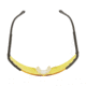 Allen Reaction Shooting Glasses, Adult, Dark Gray/Yellow, 2272