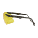 Allen Reaction Shooting Glasses, Adult, Dark Gray/Yellow, 2272