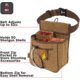 Allen Rival Shell Bag, 52in Waist Belt, Caramel Brown, Double Compartment, 8332