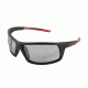 Allen Ruger Crux Ballistic Shooting Glasses Black Frame Mirror Smoke Lens