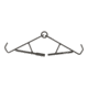 Allen Takedown Gambrel &amp; Hoist, Holds up to 500 lbs., Steel, 7244