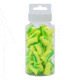 Allen ULTRX Tapered Foam Ear Plugs, Yellow/Lime Green, 25 Pair, NRR 32dB, 4116