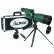 Alpen 20-60x60 Waterproof Spotting Scope Kit, Green, 742NKIT