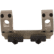 American Defense Manufacturing 20 MOA. 30mm Straight Up Dual Ring Scope Mount w/ 1/2in Titanium GI Bolts, Flat Dark Earth, Small, AD-RECON-S-20MOA-30-FDE-TGIB