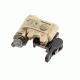 American Defense Manufacturing AD-21 Surefire Helmet Light Mount, Standard Lever, Black, AD-21 STD
