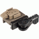 American Defense Manufacturing AD-21 Surefire Helmet Light Mount, Tactical Lever, Flat Dark Earth, AD-21 TAC R FDE