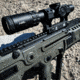 American Defense Manufacturing AD Delta C 30mm Ring Size Rifle Scope Mount, TAC Lever, Black, AD-DELTA-H-30-TAC