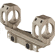 American Defense Manufacturing Dual Ring Scope Mount Straight Up, Spaced Wide to Fit Larger Scoped Like SCHMIDT &amp; BENDER, 1in Rings, Flat Dark Earth, AD-RECON-SW 1 STD FDE-TL