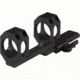 American Defense Manufacturing Dual Ring Scope Mount w/ a 3in Offset, Single QD Lever, 30mm Rings, Black, AD-SCOUT-X 30 STD-TL