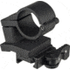 American Defense Manufacturing Magnifier Swing Off Mount - Lower 1/3rd, w/Hinge Release Ring, Tactical Lever, Gray, AD-SM-01-HR TAC R