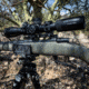 American Defense Manufacturing Recon Dual Non-QD Vertical Split Rings Rifle Scope Mount, 30mm, Black, AD-RECON-SL-30-GIS