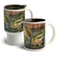 American Expedition Home and Away Stoneware Mug Set, Bass Collage 4012101
