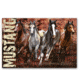 American Expedition Mustang Graphic Canvas Art, 23.6in x 15.7in 4001024
