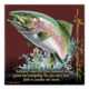 American Expedition Square Coaster, Rainbow Trout 602154
