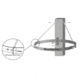 American Hunter Post Ring Mount For Poly Barrels Using Directional Feeder AH-POSTRG