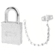 American Lock A5200 Padlock w/ 9&quot; chain 918076