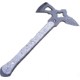 American Tomahawk Comanche Hawk, w/Molded Nylon Sheath, Black Linen Micarta, NO ATCOM