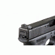 AmeriGlo Black Rear Sight Fits Glock 20,21,29,30,31,32,36 plain Black Rear .315in. Height .150in. notch GL-412