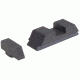 Ameriglo DEFOOR Tactical Sets for Glock 17,19,22,23,24,26,27,33,34,35,37,38,39, Gen 1-4, Serrated Front Flat Rear, GT-504