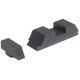 Ameriglo DEFOOR Tactical Sets for Glock 17,19,22,23,24,26,27,33,34,35,37,38,39, Gen 1-4, Serrated Front Flat Rear, GT-504