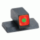 AmeriGlo Front Tritium Night Sight, S&amp;W M&amp;P/Shield, .230 Height, .140 Width, Green With Orange Square Outline, SW-212-OR-Q
