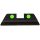 Ameriglo Painted Dot Night Sights - REAR Sight Only - Green LumiDot, .272 Height, Fits Glocks 20,21,29,30,31,32,36 GG-419R