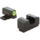 AmeriGlo Protector Sight Set for Springfield Hellcat OSP w/Green Tritium LumiGreen Outline Front/ Black Serrated Rear, SA-534
