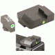 AmeriGlo Tritium Rear Night Sight All Glock Models, i-Dot Rear Sight, .315in. Height, .180in. notch, single yellow tritium Dot Rear, Taller Front req'd GL-103R