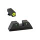 AmeriGlo Trooper Sets of Pistol Tritium Night Sights for Glock Gen5 17,19,19X,26,45, Green, GL-821