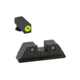 AmeriGlo Trooper Sets of Pistol Tritium Night Sights for Glock Glock 42,43,43X, Green GL-822