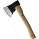 Angelo B 700g Carpenter's Axe, 6in C45 Steel Axe Head w/4.25in Cutting Edge, Hickory Handle, 700g Axe Head, 11.06.10-BLACK-HEAD