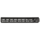 Angstadt Arms AR-15 M-LOK Suppressor Series Handguard, 14.8in, Black, AA015HGMSS