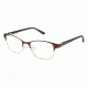 Ann Taylor ATP706 Progressive Prescription Eyeglasses - Frame Brown / Gold, Size 48/16mm TYATP70602