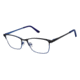 Ann Taylor ATP709 Progressive Prescription Eyeglasses - Frame MATTE BLK NAVY, Size 50/16mm TYATP70901
