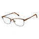 Ann Taylor ATP709 Progressive Prescription Eyeglasses - Frame MATTE BROWN, Size 50/16mm TYATP70902