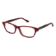 Ann Taylor ATP806 Eyeglass Frames - Frame BURGUNDY/BLACK, Size 50/16mm TYATP80602