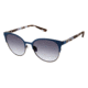 Ann Taylor ATP907 Prescription Sunglasses TYATP90703 - Frame Color Mt Navy/bl Tort